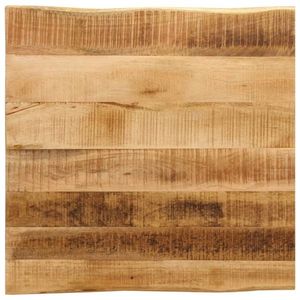 vidaXL Blat de masă contur organic 40x40x3, 8 cm lemn masiv mango brut imagine