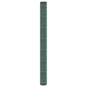 vidaXL Membrană antiburuieni, verde, 1, 5x25 m, PP imagine