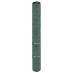 vidaXL Membrană antiburuieni, verde, 1x25 m, PP imagine