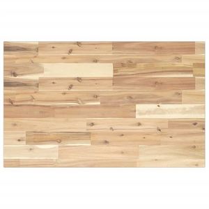 vidaXL Blat de birou netratat, 100x50x2 cm, lemn masiv de acacia imagine