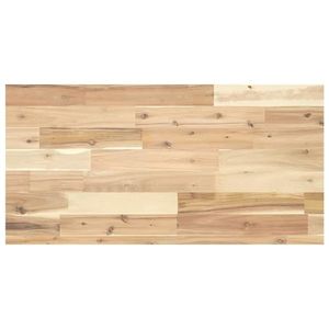 vidaXL Blat de baie netratat, 100x40x4 cm, lemn masiv de acacia imagine