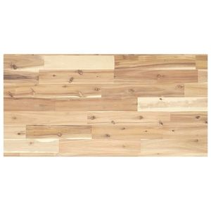 vidaXL Blat de baie netratat, 100x40x2 cm, lemn masiv de acacia imagine