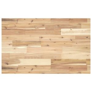 vidaXL Blat de birou netratat, 120x50x4 cm, lemn masiv de acacia imagine