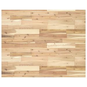 vidaXL Blat de birou netratat, 100x80x4 cm, lemn masiv de acacia imagine