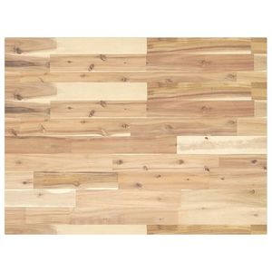 vidaXL Blat de birou netratat, 80x60x2 cm, lemn masiv de acacia imagine