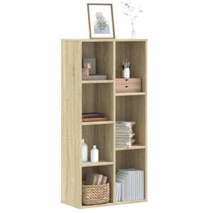 vidaXL Bibliotecă, stejar sonoma, 50x25x105 cm, lemn prelucrat imagine