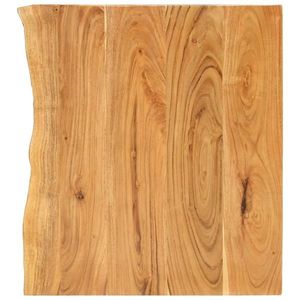 vidaXL Blat lavoar de baie, 80x52x2, 5 cm, lemn masiv de acacia imagine