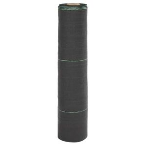 vidaXL Membrană antiburuieni, negru, 0, 5x25 m, PP imagine