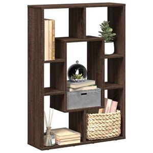 vidaXL Bibliotecă, stejar maro, 63x20x90 cm, lemn prelucrat imagine