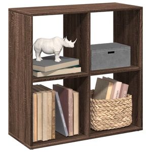 vidaXL Bibliotecă/separator cameră stejar maro 69, 5x29x69, 5 cm lemn imagine