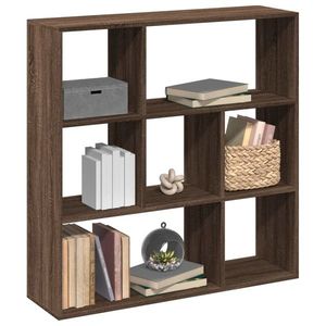 vidaXL Bibliotecă/separator cameră stejar maro 102x29x103, 5 cm lemn imagine