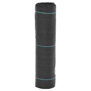 vidaXL Membrană antiburuieni, negru, 0, 5x25 m, PP imagine