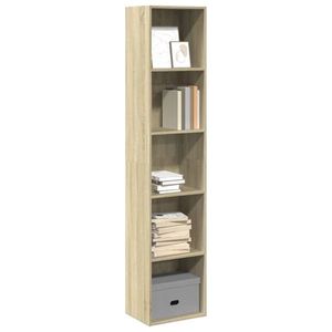 vidaXL Bibliotecă, stejar sonoma, 40x30x189 cm, lemn prelucrat imagine