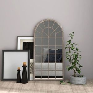 vidaXL Oglindă, nisip, 90x45 cm, fier, pentru utilizare în interior imagine