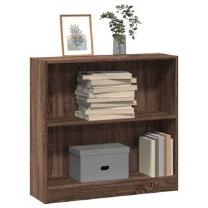 vidaXL Bibliotecă, stejar maro, 80x24x76 cm, lemn prelucrat imagine