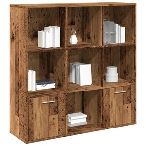 vidaXL Bibliotecă, lemn vechi, 98x29x97, 5 cm, lemn prelucrat imagine