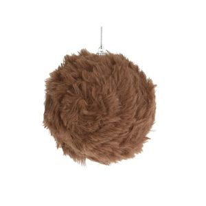 Glob Fluffy Brown 8 cm imagine