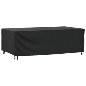 vidaXL Husă mobilier de grădină negru 229x113x73 cm impermeabil 420D imagine