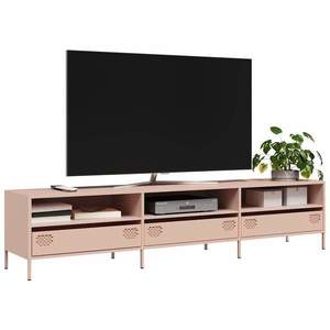 vidaXL Dulap TV, roz, 202x39x43, 5 cm, oțel laminat la rece imagine