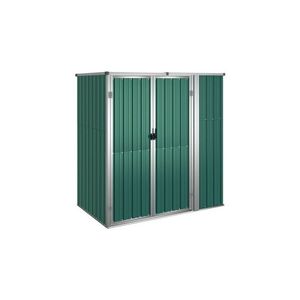 Sopron de gradina, verde, 161x89x161 cm, otel galvanizat imagine