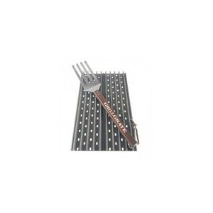 Set 2 grile pentru gratar de 47 x 13 cm si spatula GrillGrate WGG18.5K imagine