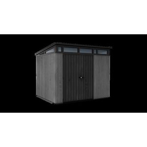 Magazie de grădină din plastic Keter Signature Penthouse 9x7, 279 cm x 216cm, cod 259820, Venetian Grey imagine