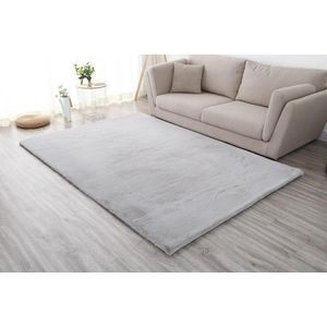 Covor Shaggy soft, Heinner, 200x300 cm, poliester/bumbac, gri imagine