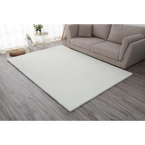 Covor Shaggy soft, Heinner, 70x140 cm, poliester/bumbac, alb imagine