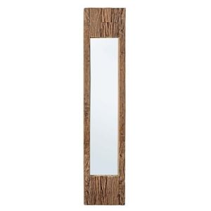 Oglinda decorativa Rafter, Bizzotto, 25 x 120 cm, lemn reciclat imagine