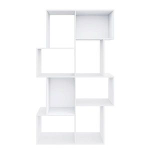 Biblioteca Artic 2540, Bizzotto, 104.7x35x182 cm, MDF, alb imagine