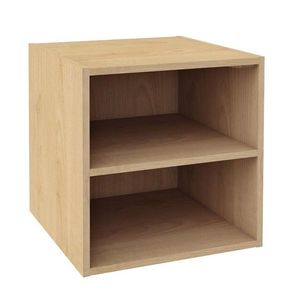 Raft modular Composite Cube W-Shelf, Bizzotto, 35x35x35 cm, PAL/MDF, natural imagine