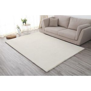 Covor Shaggy soft, Heinner, 160x230 cm, poliester/bumbac, crem imagine