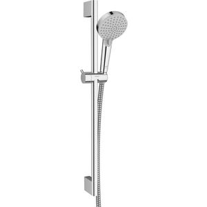 Set de dus Hansgrohe Vernis Blend Vario 100 cu 2 tipuri de jet si bara de 0.65 m crom imagine