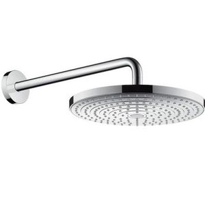 Palarie de dus Hansgrohe Raindance Select S 300 cu 2 tipuri de jet si brat de perete imagine