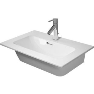 Lavoar Duravit ME by Starck Compact 63x40cm montare pe mobilier imagine