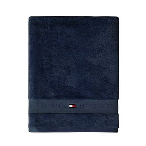 Prosop baie Tommy Hilfiger Plain 2 50x100cm Albastru Navy imagine