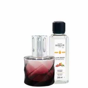 Set Maison Berger lampa catalitica Spirale Rouge cu parfum Goji Berries imagine