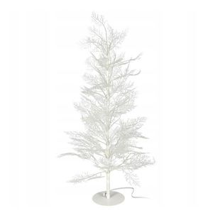 Copac decorativ luminos cu LED-uri Winter Wonderland alb 120 cm imagine