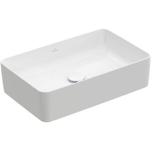 Lavoar tip bol Villeroy & Boch Collaro 56x36cm fara orificiu baterie fara preaplin alb imagine