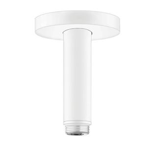 Brat de dus Hansgrohe S cu montare pe tavan 10cm alb mat imagine