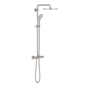 Coloana de dus Grohe Euphoria System 310 cu baterie termostatata supersteel imagine