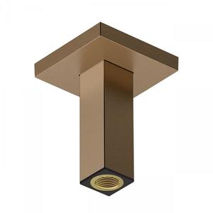 Brat de dus Hansgrohe E de tavan 10cm bronz periat imagine