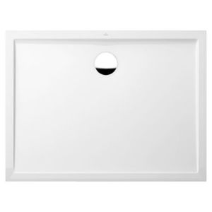 Cadita de dus rectangulara Villeroy & Boch Futurion Flat 120x90cm alb imagine