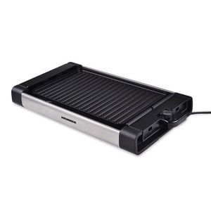 Grill electric, Heinner, 1800 W, 41x26 cm, negru imagine