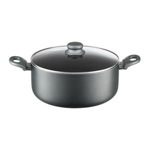 Oala cu capac Graphite, Ambition, 28 cm, 7.2 L, aluminiu, invelis Ilag non-stick imagine