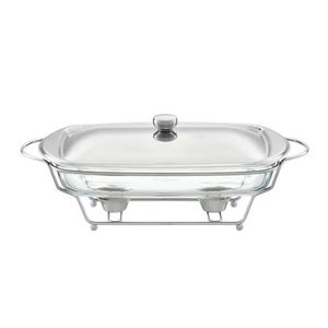 Chafing dish / Vas termorezistent cu incalzitor Helios, Ambition, 3.6 L, sticla imagine