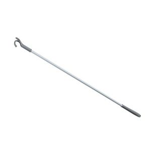 Tija cu carlig pentru haine, Wenko, Herkules, 76 cm, inox/plastic imagine