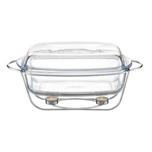 Chafing dish / Vas termorezistent cu incalzitor Saule, Ambition, 7 L, sticla imagine