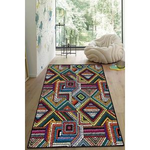 Covor, Maglie, 100x150 cm, Poliester, Multicolor imagine