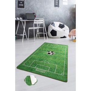 Covor, Football , 100x160 cm, Catifea, Multicolor imagine